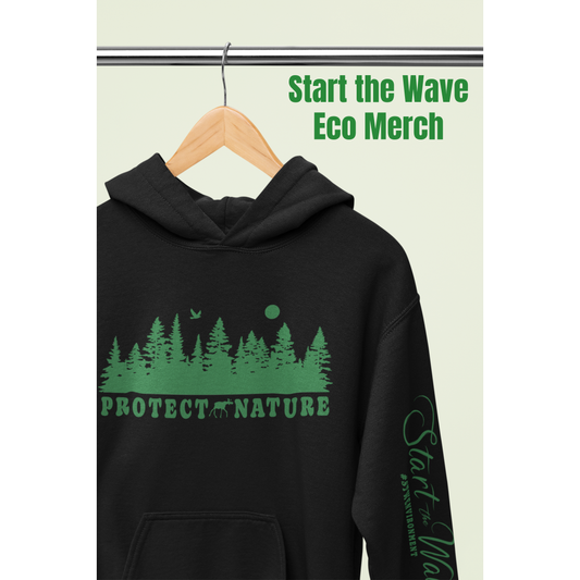 STW Protect Nature Hoodie - www.greencircleclothing.com